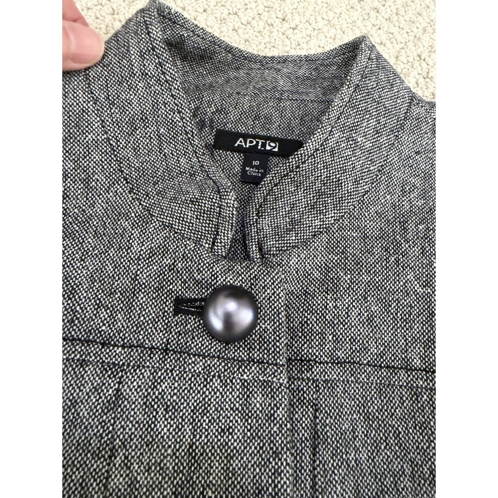 apt. 9 women wool blend blazer size 10 - Picture 5 of 11